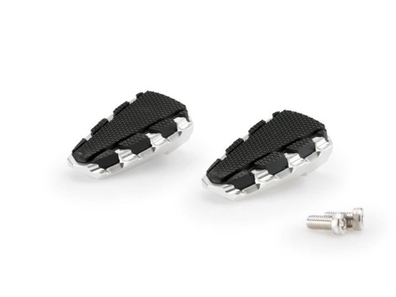 Puig Trail 2 Footpegs Silver 6581N