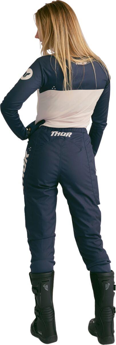 THOR Women's Ridemode Static Gloves Blue