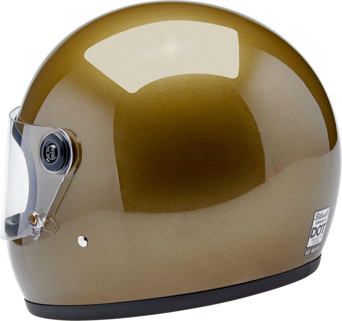 BILTWELL Gringo S Helmet GLD METALLIC 2025 Model