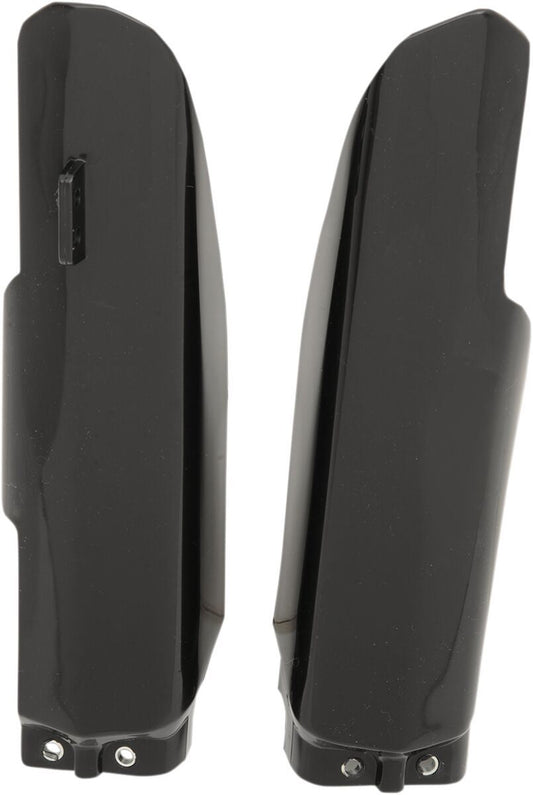 UFO FORK SLIDER PROTECTORS SUZUKI RM85 BLACK SU3907-001
