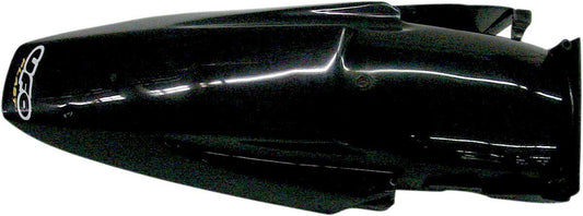 UFO ENDURO REAR FENDER W/O LIGHT KTM 2/4-STROKE (98-03) SILVER KT03067-001