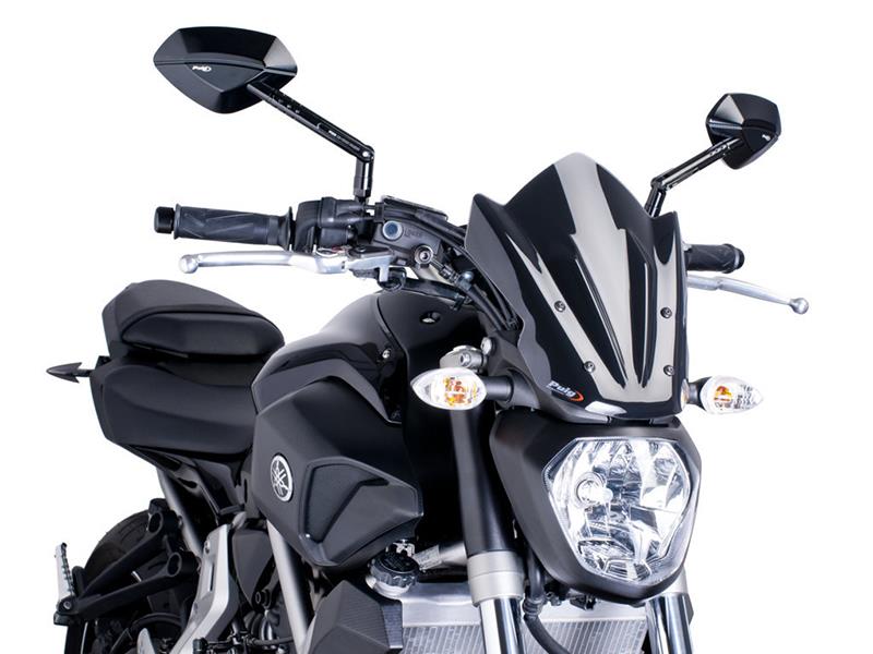 PUIG New Generation Sport Screen Dark Smoke for Yamaha MT-07 14-27 7015F