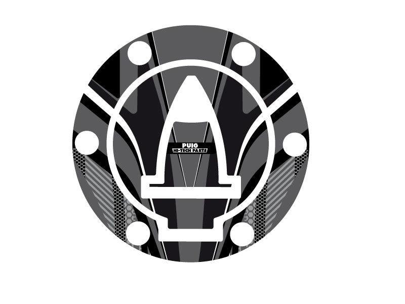 Puig Radikal Fuel Cap Protector Grey 4261V