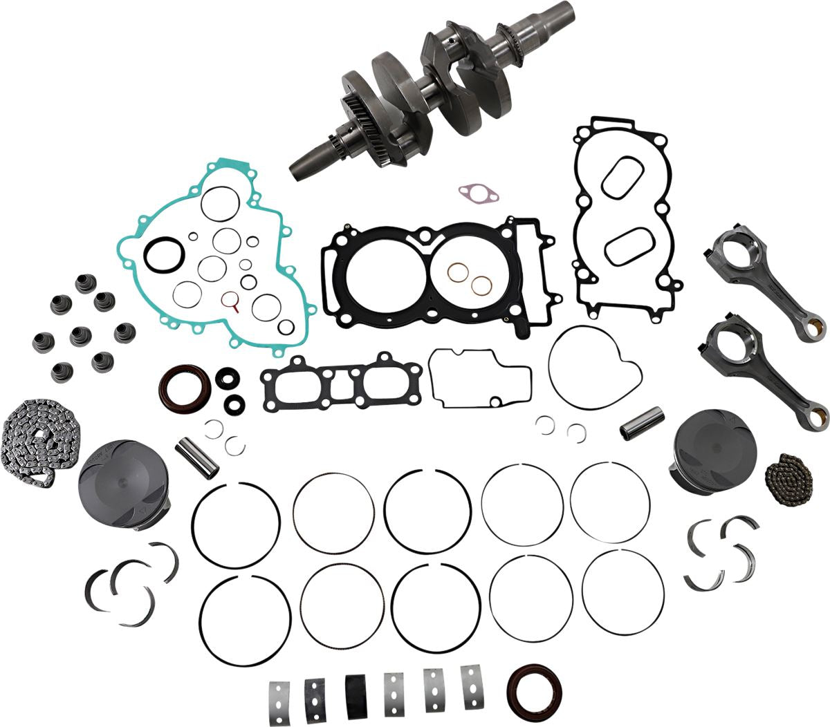 POLARIS General 1000 EPS 16-17/RZR 1000 60” 16-17 Complete Rebuild Kit In A Box Hot Rods Vertex