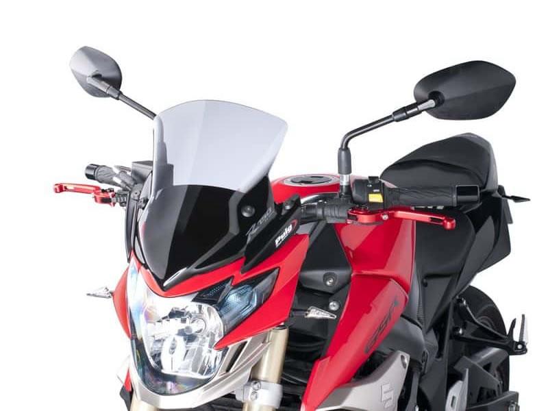 PUIG New Generation Sport Screen Dark Smoke for Suzuki GSR 750 11-16 5646F