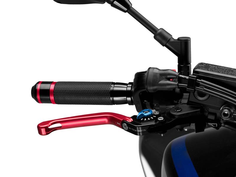 Puig Folding V3 Brake (Red Lever With Blue Selector) Blue 8910N