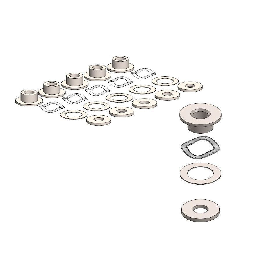 Moto-Master Fitting Kit For BMW K 1600 Grand America 2007-2024 Silver 213074