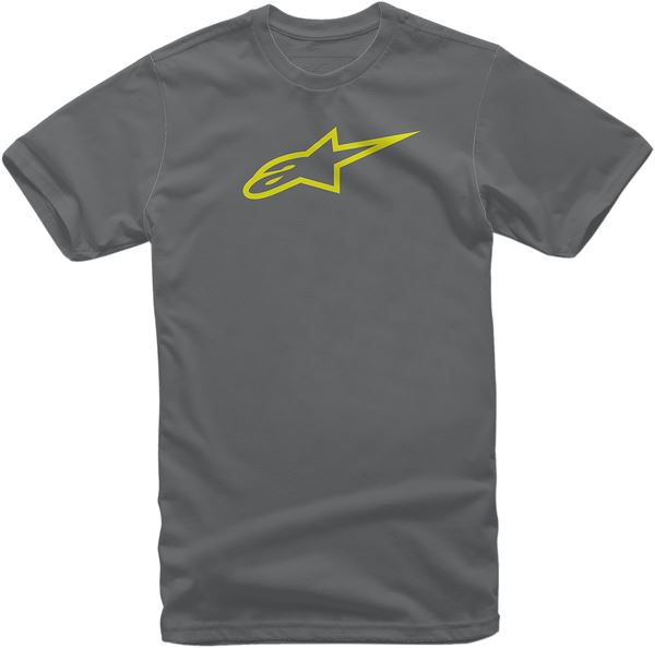 Alpinestars Ageless Classic T-Shirt Grey Yellow