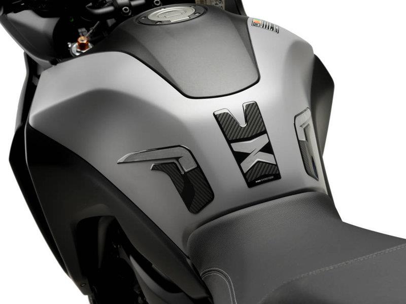 PUIG Full Tank Protection Pads Carbon Look for Yamaha MT-07 Tracer/7/7 GT/700/700 GT 16-25 9301C