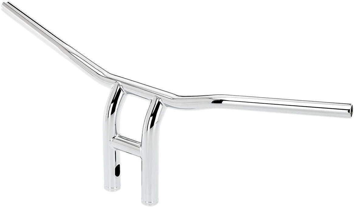 Biltwell 1" T-Bar Handlebar 10" Rise 30" Width Notched For Throttle 6260-1055