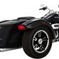 Vance & Hines Twin Slash Slip-On Mufflers Chrome For HD FLRT 1750 2017 16796