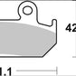 BREMBO BRAKE PAD SINTER SA PRIME LINE FR 07HO21SA