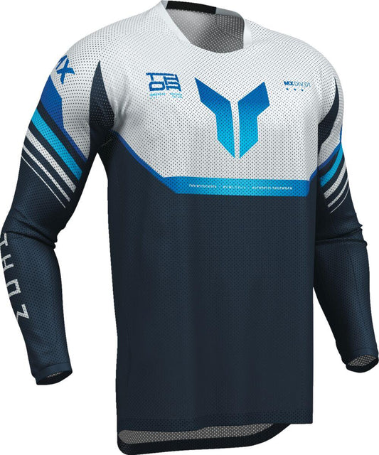 THOR Launchmode Air Raptor Jersey White/Blue