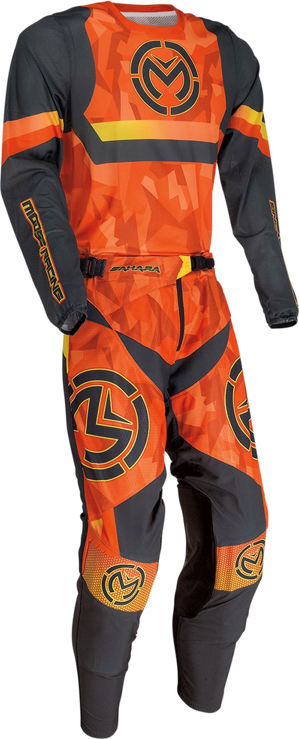 MOOSE RACING Sahara Pants Orange/Black 2024 Model