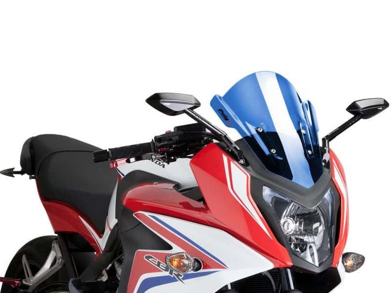 PUIG Z-Racing Screen Blue for Honda CBR650 F 14-18 7003A