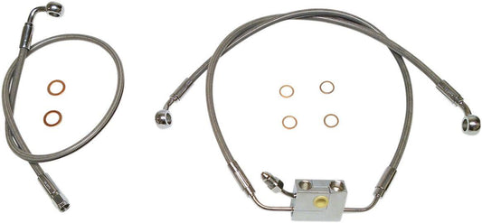 Magnum Shielding XR Brake Line Kit For Harley FXLRS 1923 2018-2024 SSC1335-32