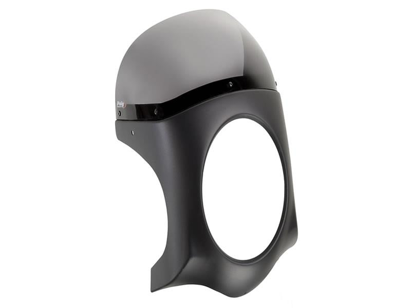 Puig Retro Carbon Look Semi Fairing And Screen 195mm Dark Smoke 5658W