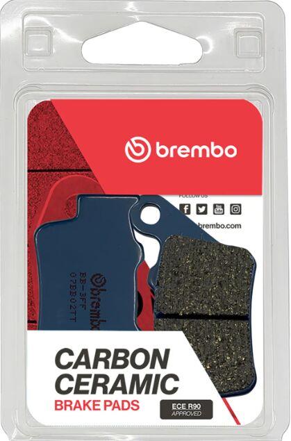 BREMBO BRAKE PAD CARBON CERAMIC TT PRIME LINE RR 07BB02TT