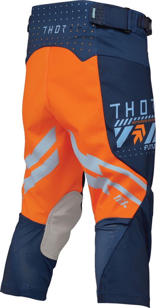 THOR Youth Launchmode Futura Pants Orange/Blue
