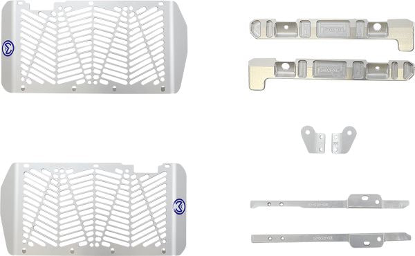 Moose Offroad Billet Radiatior Guards For Honda CRF 250 R 2021-2027 12-6021