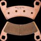 Ebc Long-Life Sintered "R" Brake Pads For Polaris RZR XP 1000 2013-2021 FA656R