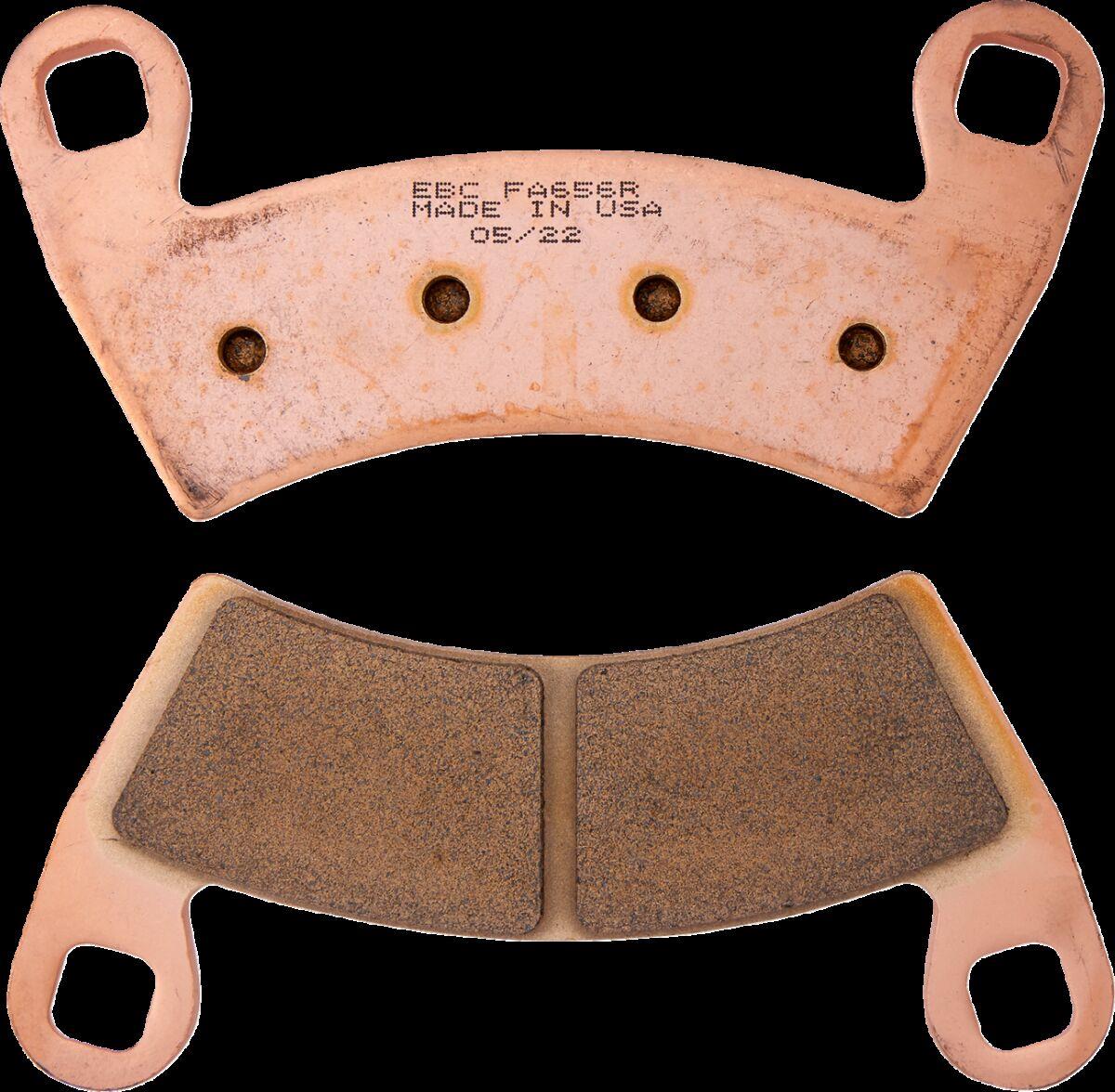 Ebc Long-Life Sintered "R" Brake Pads For Polaris RZR XP 1000 2013-2021 FA656R
