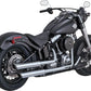 Vance & Hines 3" Twin Slash Slip-On Mufflers Chrome For HD FLS 1690 07-17 16341