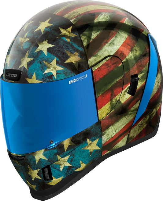 Icon Airform™ Old Glory Street Helmet American Flag 24 Model