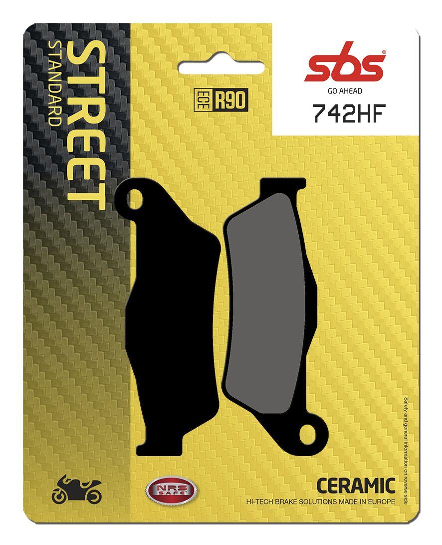 Sbs HF Street Ceramic Organic Brake Pads For BMW S 1000 XR 1994-2021 742HF
