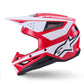 ALPINESTARS SM3 Heat Helmet RED/WH/BLK 2025 Model