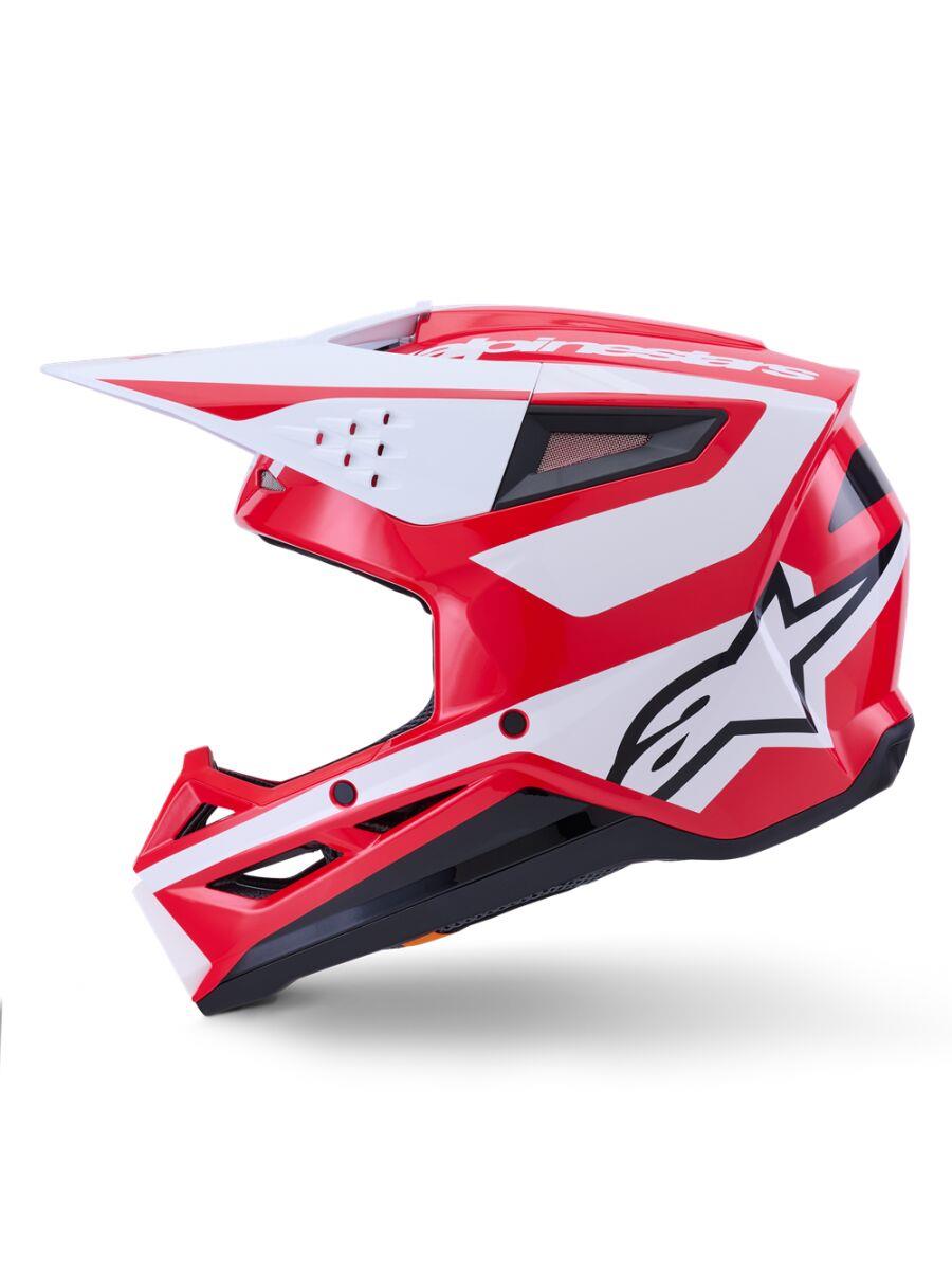 ALPINESTARS SM3 Heat Helmet RED/WH/BLK 2025 Model