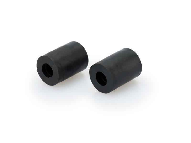 PUIG 12mm Rubber Spacer For Short Bar Ends Black Universal 6816N