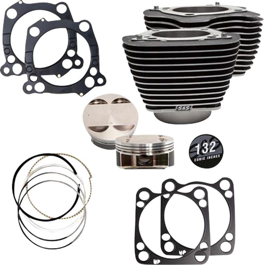 S&S Cycle Big Bore Cylinder Kit For Harley FLHTK 1868 2017-2023 910-0845A
