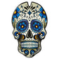Puig Skull Tank Pad Blue 6640O
