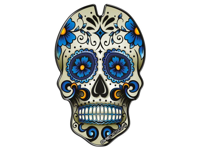 Puig Skull Tank Pad Blue 6640O