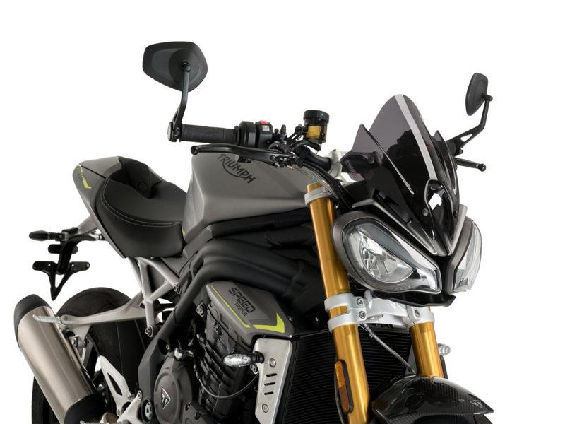 PUIG New Generation Sport Screen Light Smoke for Triumph Speed Triple 1200 RS 21-25 20795H