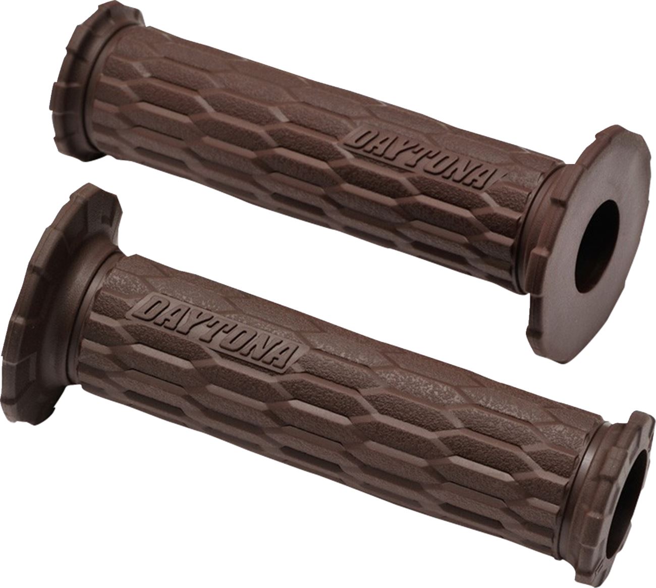 Daytona GRIPPYGRIP GGD-Ami Grips Brown 7/8 Handlebar Open Ends Pair 88570