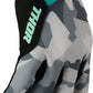 THOR Women's SPORTMODE Shadow MX Gloves TEAL 2025 Model
