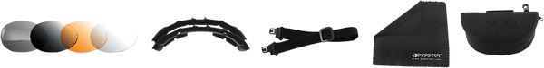 BOBSTER Road Hog II Convertible Black Sunglasses BRH2001