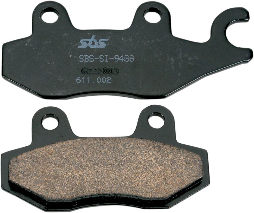 Sbs SI Offroad Sintered Brake Pads For Kawasaki KLX 230 1987-2025 Set of 2 611SI