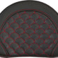 Saddlemen Contoured Sissy Bar Pad Black Red Saddlehyde 051319004