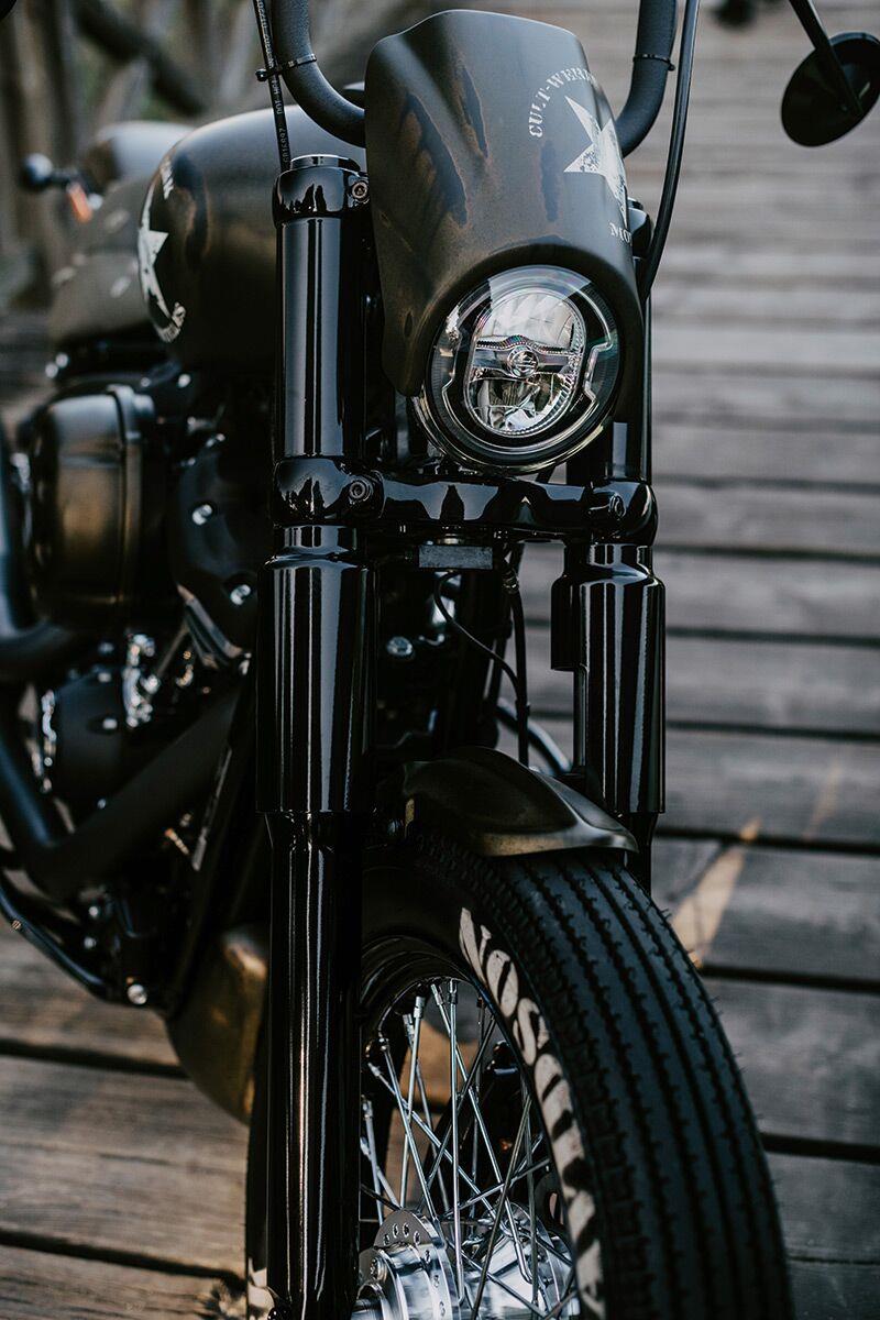 Cult Werk Fork Covers For Harley Davidson FXBBS 1868 2018-2024 HD-BRO113