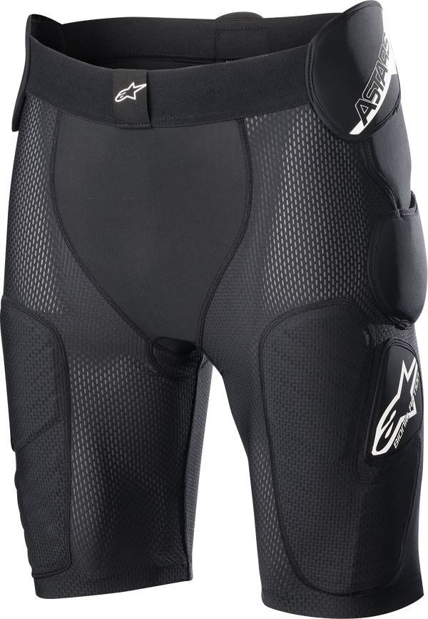 Alpinestars Plex Motorcycle Shorts Black White