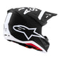ALPINESTARS SM7 Dasher Helmet BLK/WHT 2025 Model