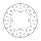 Moto-Master Halo Series Fixed Rotor For Polaris Ranger 570 4X4 2005-2025 110871