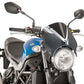 PUIG Retrovision Carbon Look Semi Fairing And Screen 195mm Black for Suzuki SV 650 16-25 8927N