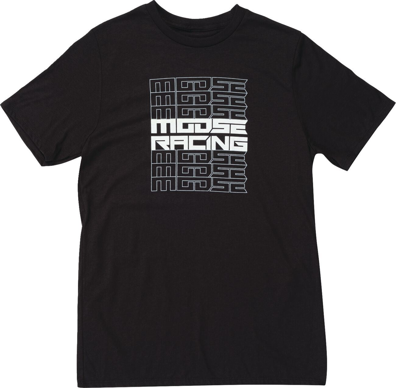Moose Racing T-Shirt Youth Recurrence Black