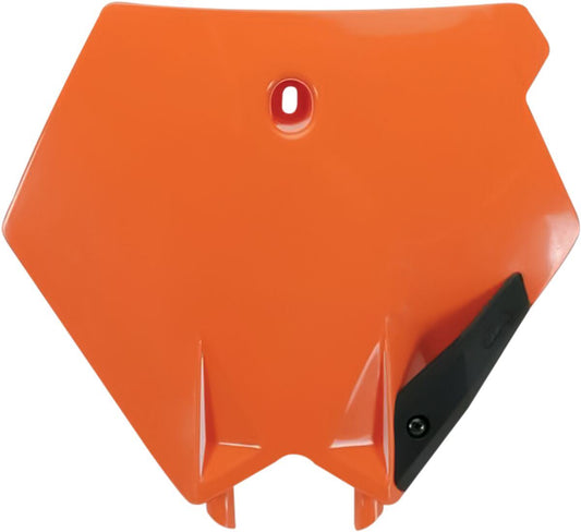 UFO FRONT NUMBER PLATE KTM SX/SX-F ORANGE KT03075-127