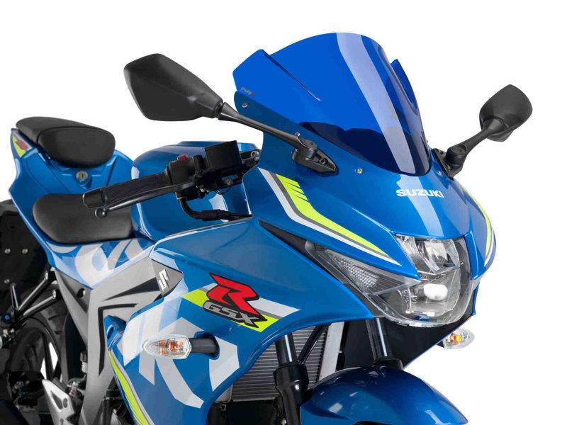 PUIG Racing Screen Blue for Suzuki GSX R 125 17-24 9721A