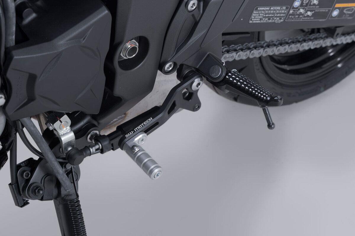 SW-Motech Gear Lever For Kawasaki Z 1100 2026 Black, Silver FSC.08.065.10000